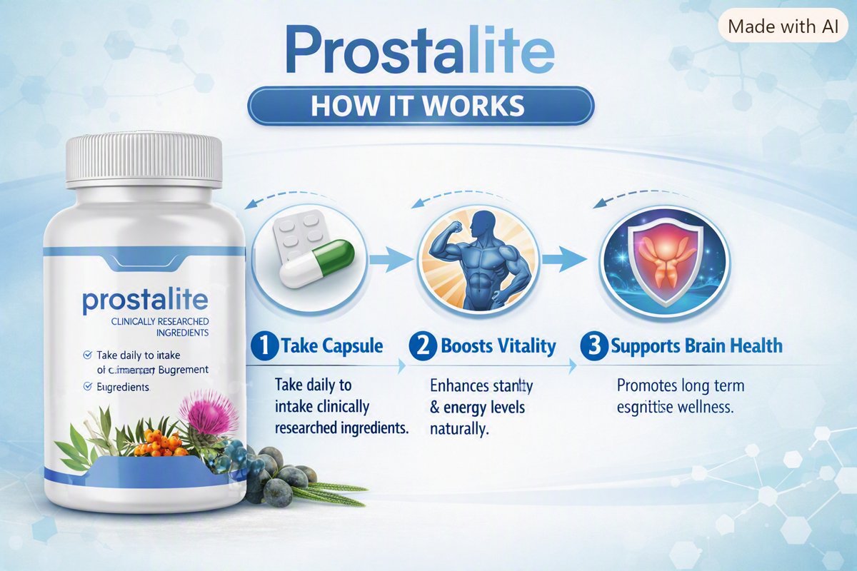 ProstaLite supports prostate comfort and restful nights